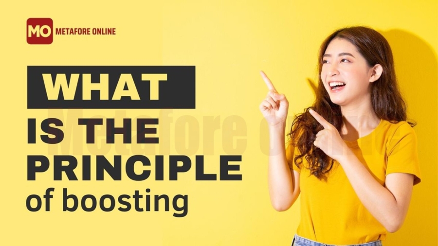What is the principle of boosting?