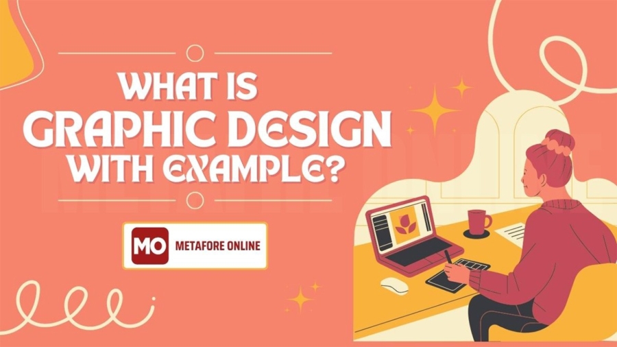 What is graphic design with example?