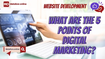 What are the 5 points of digital marketing?