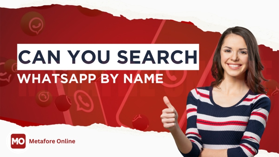 Can you search WhatsApp by name?